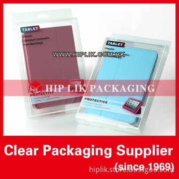 Unique Soft Crease Clear Plastic PET Box